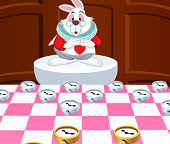 Партия в шашки с Кроликом