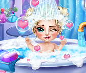 Ванна для Малышки Эльзы - 1