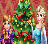 Эльза и Анна. Рождественская елка