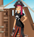 Пиратский стиль в одежде девочек и девушек