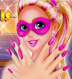Супер дизайн ногтей для Барби