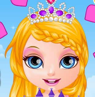 Малышка Барби принцесса в кукольном королевстве