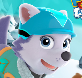 Сноуборд и лайки из PAW Patrol