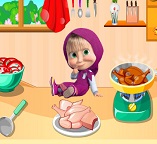 Маша посещает урок кулинарии