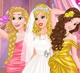 Селфи с принцессами на свадьбе у Элли