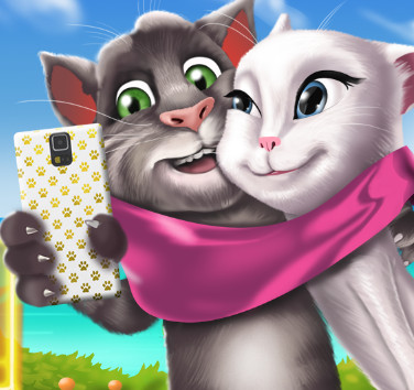 Том и Анжела: Селфи для говорящих кошек