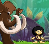 Малыш Тог, бегущий в джунглях