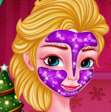 Новогодний макияж для принцессы Анны