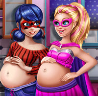 Барби и Леди Баг: Беременные подруги