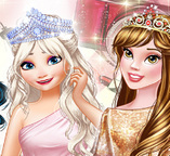 Принцессы Жасмин, Эльза и Белль-участницы конкурса красоты